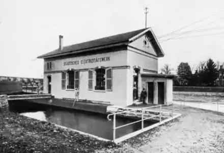 Städtisches Elektrizitätswerk 1896