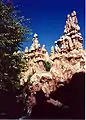 Die Hoodoos der Szenerie in Anaheim