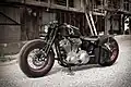 Professionelles Custombike im Ratbike-Stil