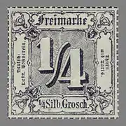 1/4 Silbergroschen von 1866