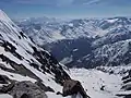 Tiefblick zum Vernagt-Stausee