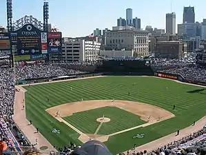 Saisoneröffnung der Tigers gegen die Toronto Blue Jays am 2. April 2007