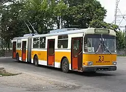 Ein ehemals Kapfenberger GE&nbsp;105&nbsp;M&nbsp;16 in Rumänien
