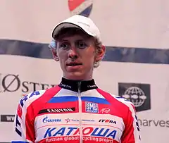 Timofei Krizki bei der Tour des Fjords 2013