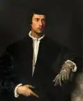 Tizian – Mann mit dem Handschuh