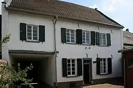 Hofansicht des Wohnhauses