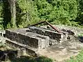 Überreste des britischen Forts