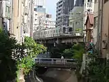Ehemaliger Viadukt über dem Shibuya-gawa (2011)