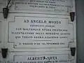 Grab von Angelo Mosso