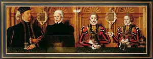 Familienbild des Grafen Johann II. von Rietberg (nach der Wiederherstellung) (Hermann tom Ring)