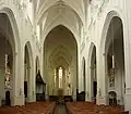 Abteikirche nach Osten