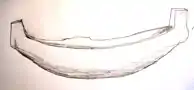 Das weltweit älteste erhaltene Modell eines Segelschiffs, ca. 4000 Jahre alt