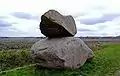 Der Gewichtheber in der Landschaft Drouwen bei Bronnegger und Borger