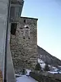 Die Seite mit dem ursprünglichen Eingang.