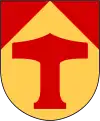 Thorshammer im Wappen der schwedischen Gemeinde Torsås