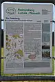 Informationstafel zum Totenberg am Lumda-Wieseck Radwanderweg