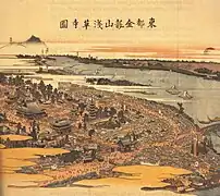 Tempel Kinryūzan in Edo