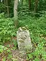 Grenzstein am Landgraben zwischen Sollstedt und Hüpstedt mit der Mühlhäuser Haue