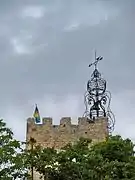 Glockenkäfig des Uhrturms