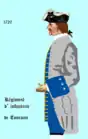 Régiment de Touraine 1720–1734