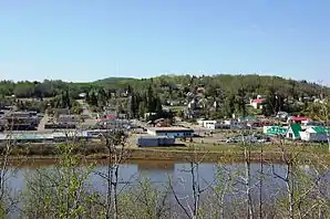 Zentrum von Athabasca