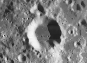 Townley (Aufnahme von Lunar Orbiter I)