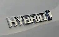 HYBRID-Schriftzug