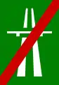 Ende der Autobahn