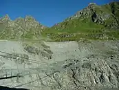 Hängebrücke von Corbassière