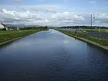 Kanal auf Höhe von Blennerville