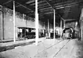 Fahrzeuge in der Wagenhalle