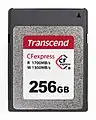 Eine CFexpress Typ B Speicherkarte