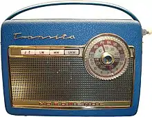 Tragbares Transistorradio Transita aus den 1960er Jahren