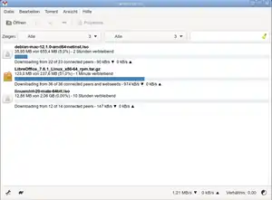 Transmission 4.0.3 unter openSUSE (MATE-Desktop)