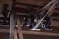 Riemenkupplung einer Transmission im Technikmuseum Freudenberg