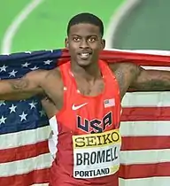 Bronzemedaillengewinner Trayvon&nbsp;Bromell