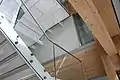 Cité du Temps, Treppenläufe von unten