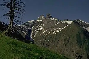 Trettachspitze von der Hierenalpe