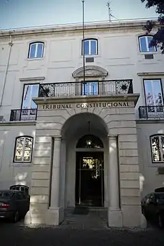 Eingang zum Palácio Ratton