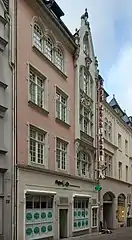 Fassade und Keller
