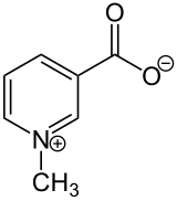 Strukturformel von Trigonellin