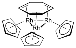 Tris(cyclopentadienylrhodium)Benzol