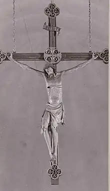 Triumphkreuz, Dinslaken, St. Vincentius, um 1310
