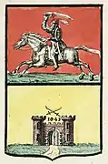 Wappen von Trakai, 1846
