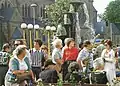 Trompetenbrunnen in Georgsmarienhütte ca. 1980