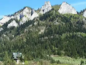 Hütte unter den Trzy Korony