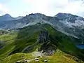 Blick vom Plattenhorn Richtung Hörnli und Hörnligrat