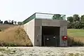 Notausgang 3, Rettungsstollen, August 2013 50°&nbsp;8′&nbsp;10,1″&nbsp;N, 10°&nbsp;56′&nbsp;36″&nbsp;O50.13613888888910.943333333333