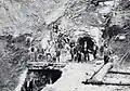 Bau des Rotachtunnels, 1901