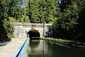 Westlicher Eingang zum Kanaltunnel